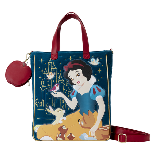 Disney - Loungefly - Sac Tissu Velours Snow White Heritage