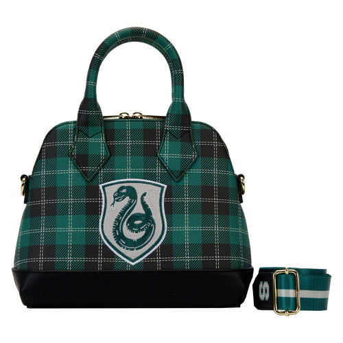 Harry Potter - Loungefly - Sac à main Varsity Slytherin Plaid