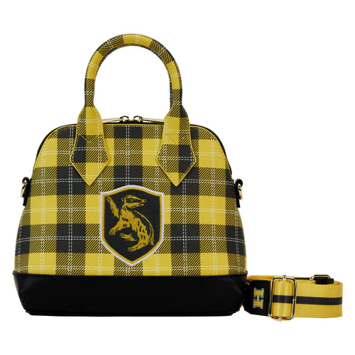 Harry Potter - Loungefly - Sac à main Varsity Hufflepuff Plaid