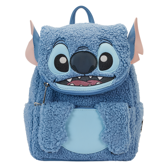 Disney - Loungefly - Sac à dos Stitch Plush Pocket