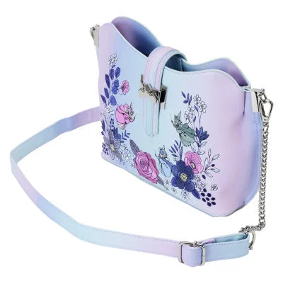 Disney - Loungefly - Sac à main Sleeping Beauty 65Th Anniversary Floral Crown