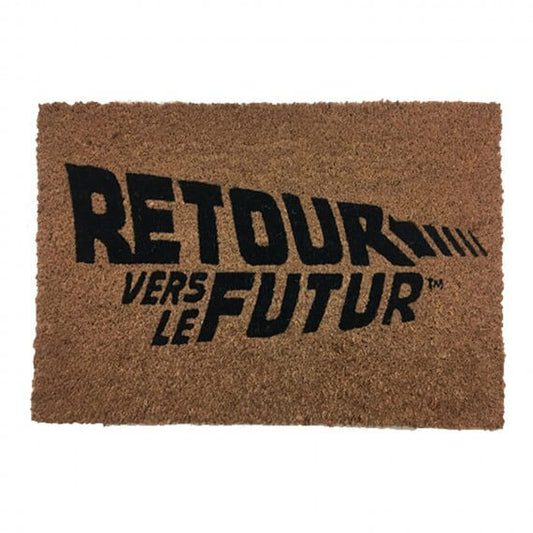 Retour Vers Le Futur - Paillasson Logo 60X40