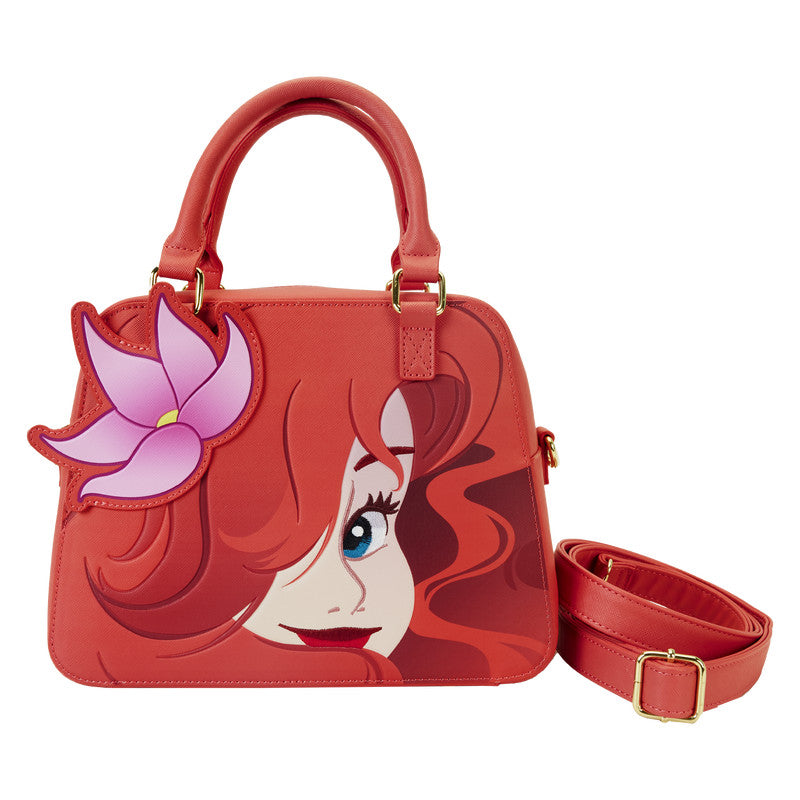 Disney - Loungefly - Sac à main Little Mermaid 35Th Anniversary Ariel Face