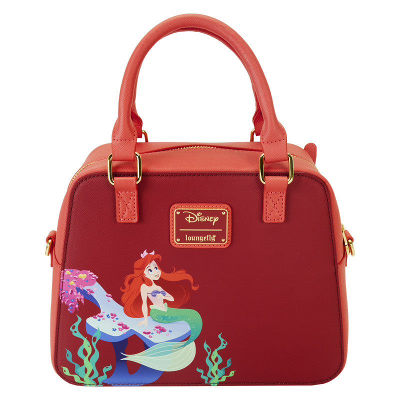 Disney - Loungefly - Sac à main Little Mermaid 35Th Anniversary Ariel Face